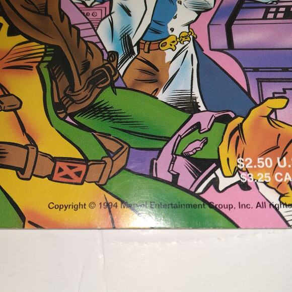 Marvel Vintage X-Men Experiment On Muir Island Paperback TV Series Book 1994 - Picture 3 of 5